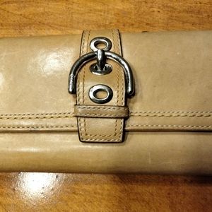Coach Tan wallet